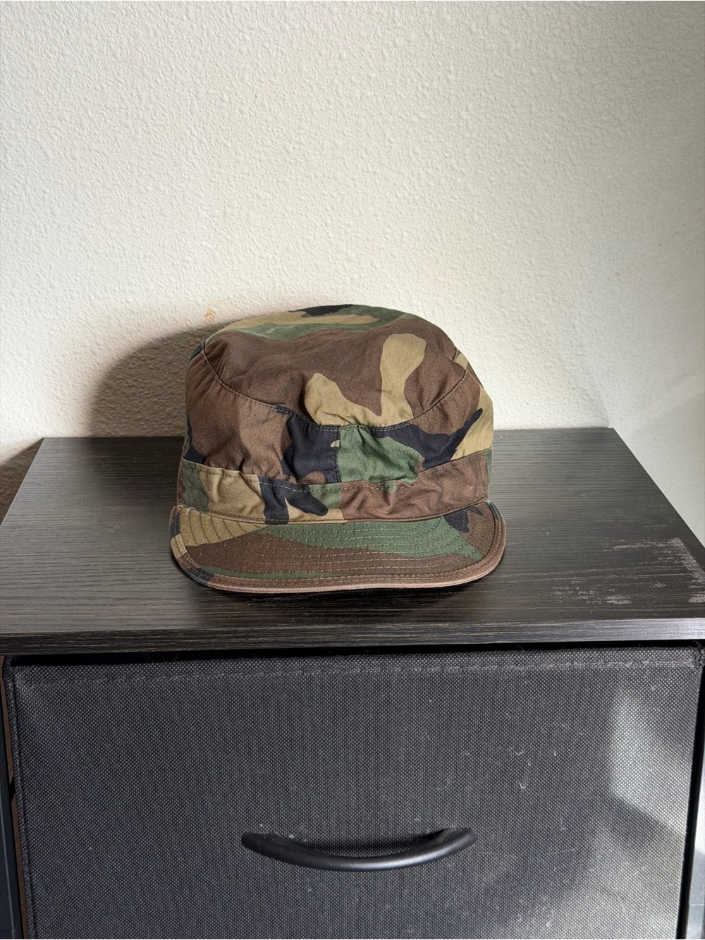 U. S. Army Cap, Camouflage Class 1, 8415-01-084-1686, Size 7 1/4, Military Hat